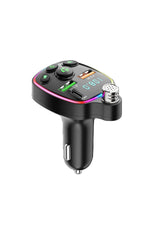 Load image into Gallery viewer, Bluetooth Araç Kiti Araç Fm Transmitter USB Type-C MP3 SD Kart Flash Için Uygun PD Çakmaklık Girişli