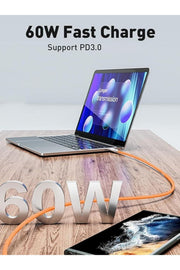 iPad iPhone 15/16 Plus/17 Air/17 Pro Max Uyumlu Şarj Kablosu Hasır Kırılmaz ve Kopmaz Data Kablosu