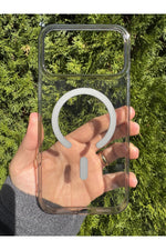 Load image into Gallery viewer, iPhone 17 Pro Max Uyumlu Kılıf Magsafe Sert Sararmaz Kamera Kenarı Koruyucu Dayanıklı Renkli Kapak