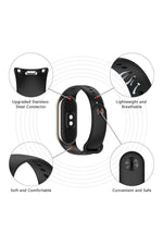 Load image into Gallery viewer, Xiaomi Mi Band 9 Uyumlu Kordon Liquid Silikon Ayarlanabilir Renkli Lekelere Dayanıklı Lansman Kordon