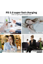 Load image into Gallery viewer, Apple Ipad Iphone 15/16 Plus/17 Pro Max Uyumlu 35w Hızlı Şarj Adaptörü Usb-c Type-c Pd Şarj Başlığı