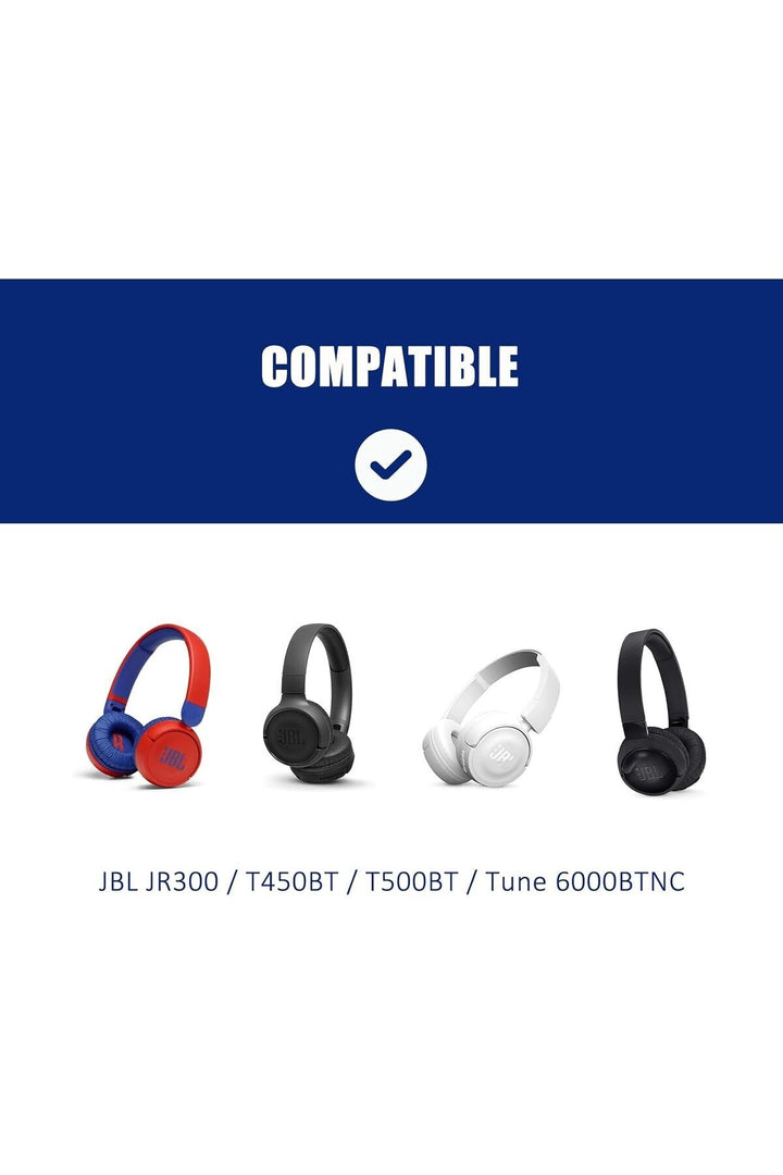 J Tune600/T450/T450BT/T500BT/JR300BT Uyumlu Kulaklık ve Kafa Bandı Pedi Yumuşak Koruyucu Süngeri