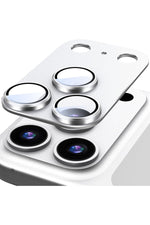 Load image into Gallery viewer, iPhone 17 Pro Max Uyumlu Kamera Koruyucu Lens Metal Temperli Cam Kamera Çevresi Tam Koruma