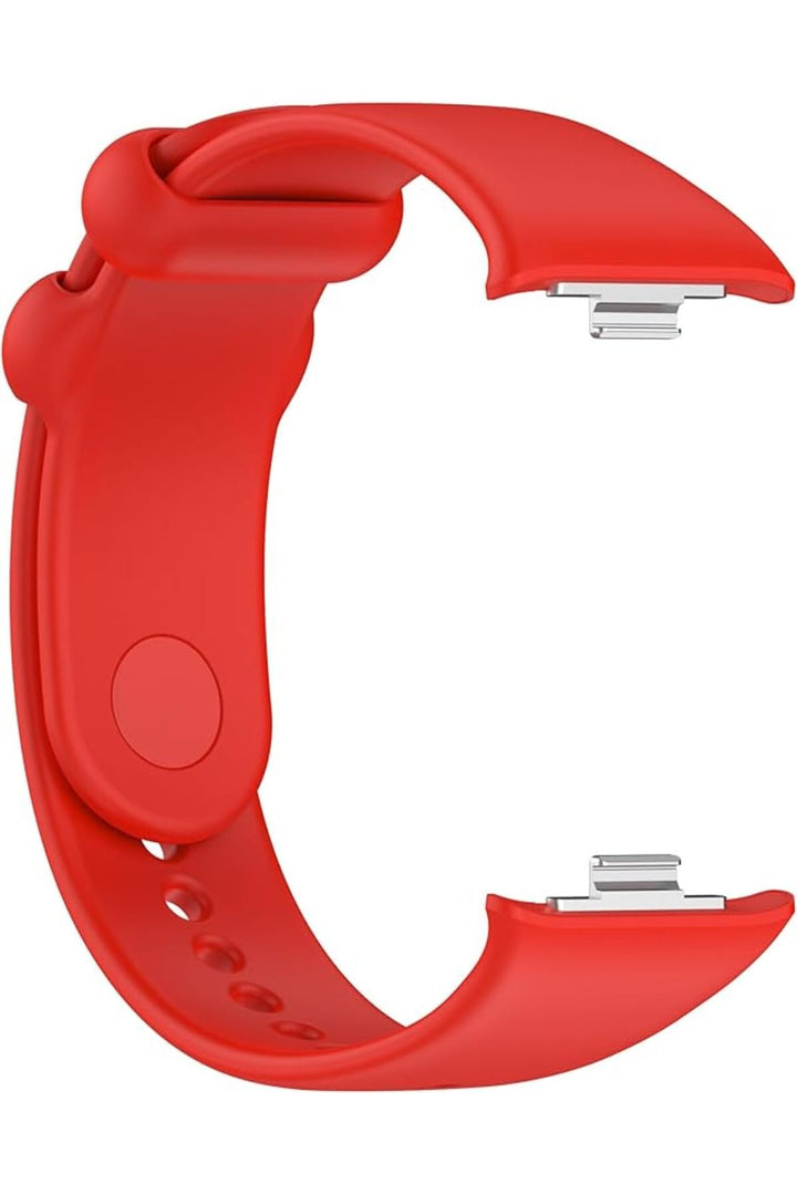 Xiaomi Redmi Watch 4 Uyumlu Kordon Liquid Silikon Ayarlanabilir Renkli Lekelere Dayanıklı Kordon