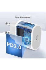 Load image into Gallery viewer, Apple Ipad Iphone 15/16 Plus/17 Pro Max Uyumlu 35w Hızlı Şarj Adaptörü Usb-c Type-c Pd Şarj Başlığı