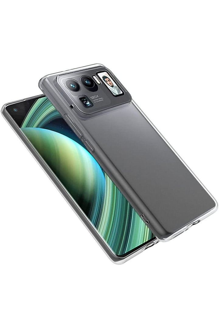 Xiaomi Mi 11 Ultra Uyumlu Kılıf Şeffaf 3d Kamera Korumalı Renksiz Esnek Silikon Mi 11 Ultra Kapak
