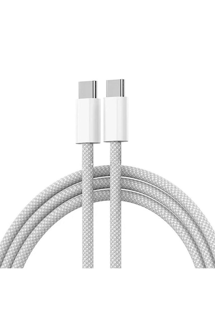 Apple Ipad Iphone 15/16 Plus/16/17 Pro Max Uyumlu 60w Hızlı Şarj Kablosu Örgü Usb-c Type-c Pd Kablo