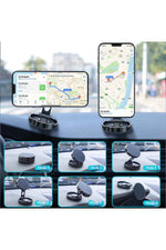 Load image into Gallery viewer, Tüm Cihazlara Uyumlu Mıknatıslı Katlanabilir 360 Ayarlanabilir Telefon Tutacağı Araç Telefon Tutucu
