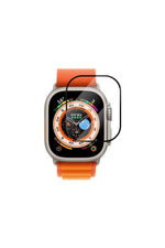 Load image into Gallery viewer, Apple Watch 8 Ultra 49mm Uyumlu Watch Ekran Koruyucu Darbelere Dayanıklı Tam Kaplayn Esnek Nano Cam