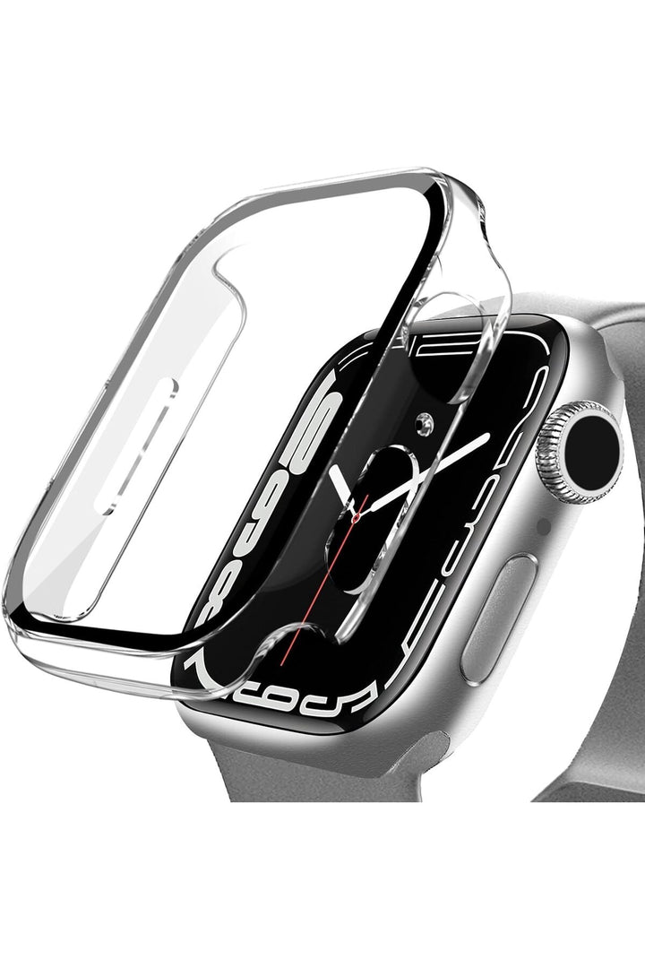 Apple Watch Watch 10 Serisi 46mm Uyumlu Kılıf Kasa ve Ekran Koruyucu Guard Case Renkli Kasa Koruma