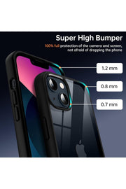 iPhone 13 Uyumlu Kılıf Kamera Çevresi Metal Sararmaya Karşı Dayanıklı Koruyucu Silikon Kapak