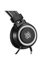 Load image into Gallery viewer, Kulak Üstü Oyuncu Kulaklık RGB Aydınlatmalı Gaming Ayarlanabilir USB 3.5mm Jack Mikrofonlu Kulaklık
