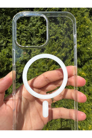 iPhone 16 Pro Max Uyumlu Kılıf Sert Sararmaz Magsafe Kamera Kenarı Koruyucu Dayanıklı Çöl Titanyum