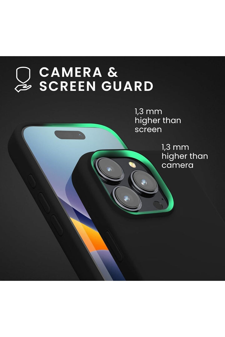 Yüksek Kaliteli iPhone 16 Pro Max  Uyumlu Kılıf Liquid Silikon Renkli Mat Lekelere Dayanıklı Kaymaz