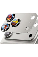 Load image into Gallery viewer, iPhone 17 Pro Uyumlu Kamera Koruyucu Lens Metal Temperli Cam Kamera Çevresi Tam Koruma