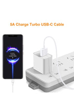 Load image into Gallery viewer, USB Type-C Kablo 120W 6A Şarj Turbo 14T Pro/13/12/11/10/9/8 Pro/Poco USB-C Fast Charge Data Kablosu