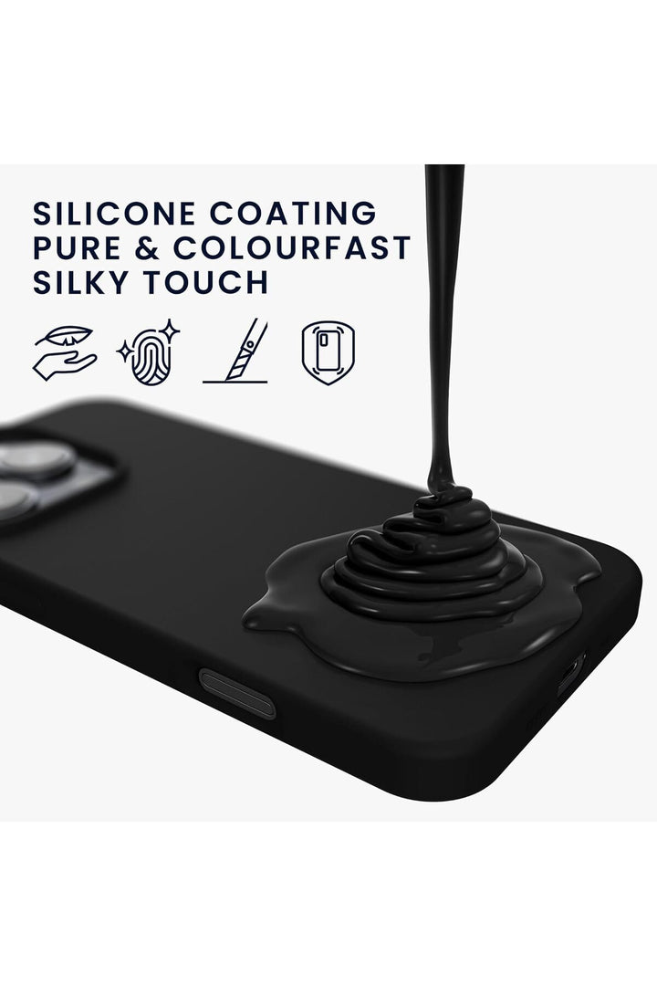 Yüksek Kaliteli iPhone 16 Pro Max  Uyumlu Kılıf Liquid Silikon Renkli Mat Lekelere Dayanıklı Kaymaz
