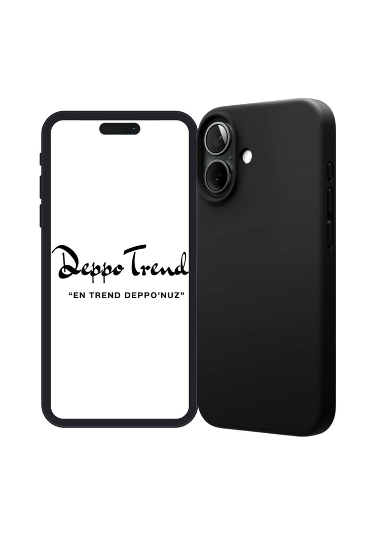 Yüksek Kaliteli iPhone 16 Uyumlu Kılıf Liquid Silikon Renkli Mat Lekelere Dayanıklı Kaymaz