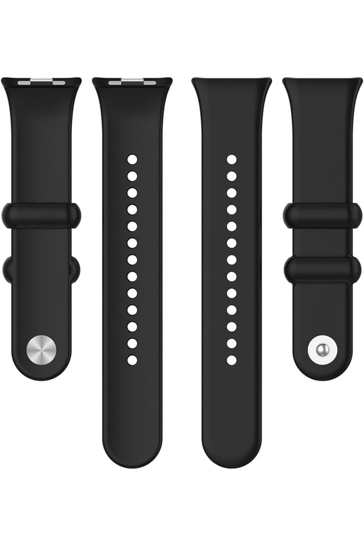Xiaomi Redmi Watch 4 Uyumlu Kordon Liquid Silikon Ayarlanabilir Renkli Lekelere Dayanıklı Kordon