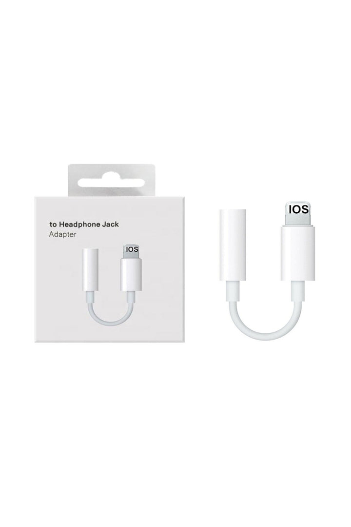 Apple Iphone 14 13 12 11 X 7 8 Plus Uyumlu Kulaklık Çevirici Lightning Aux Dönüştürücü