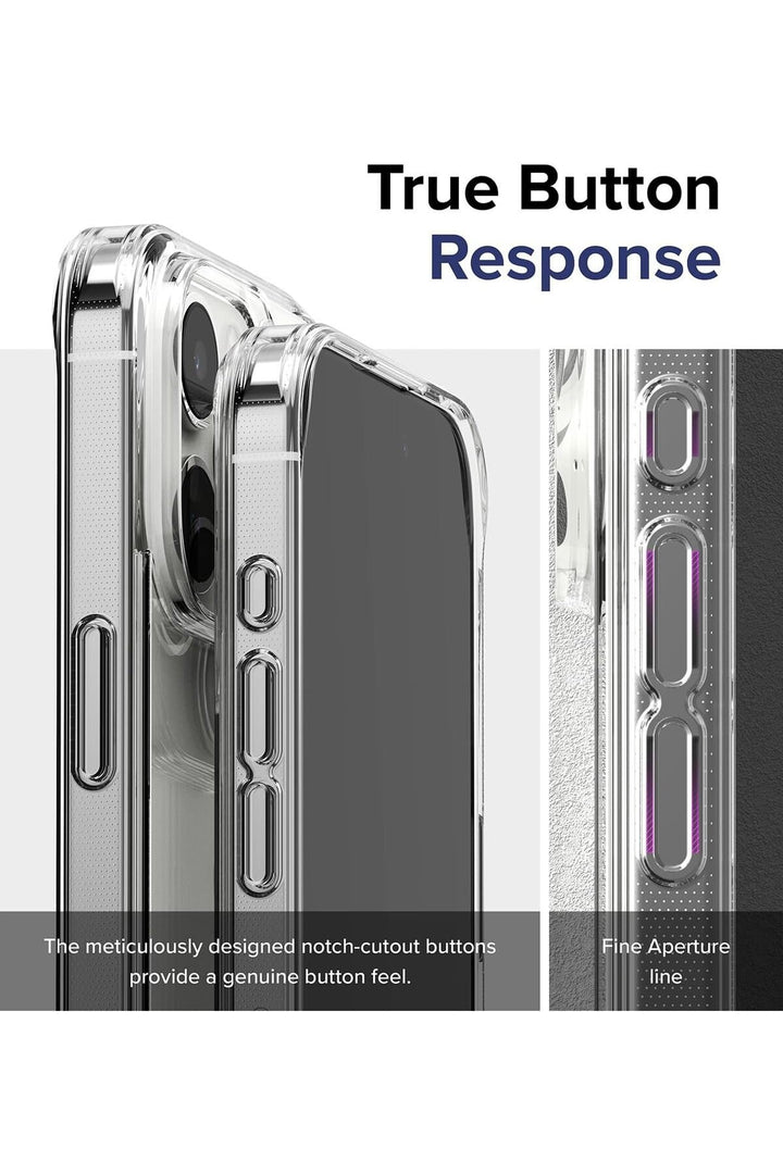 iPhone 15 Pro Uyumlu Kamera Çıkıntılı Korumalı Darbe Önleyici Şeffaf Esnek Renksiz Silikon Kapak