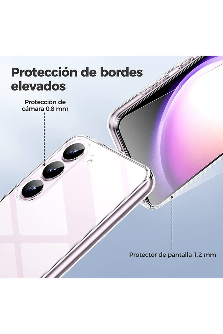 Samsung Galaxy A04S Uyumlu Kılıf 3D Kamera Korumalı Darbe Önleyici Şeffaf Transparan Esnek Silikon