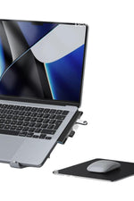 Load image into Gallery viewer, iPad/iPhone/Macbook Uyumlu Type-C To 4x USB 3.0 ve 2.0 Çevirici Dönüştürücü Çoğaltıcı Metal Dayanklı