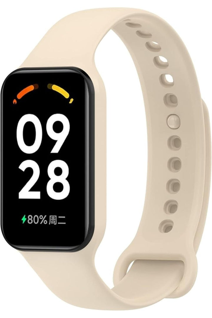 Redmi Band 8 Active/Redmi Band 2 ile Uyumlu Kordon Silikon Esnek Renkli Liquid Silicone Kordon