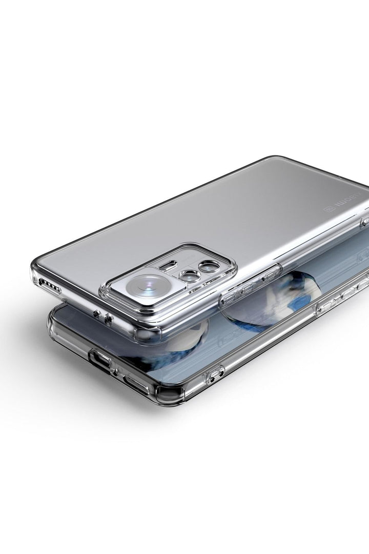 Xiaomi Mi 12t Pro Uyumlu Kapak Şeffaf 3d Kamera Korumalı Renksiz Esnek Silikon Kılıf