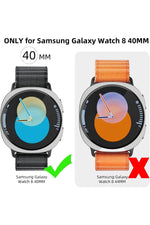 Load image into Gallery viewer, Samsung Galaxy Watch 8 40mm Uyumlu Kılıf Kasa ve Ekran Koruyucu Esnek Silikon Şeffaf Koruma