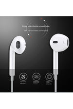 Load image into Gallery viewer, 5/5S/6/6S/6S Plus Uyumlu 3.5mm Jack Kulaklık Samsung Xiaomi Huawei Uyumlu Mikrofonlu Kulaklık