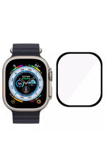 Load image into Gallery viewer, Apple Watch 8 Ultra 49mm Uyumlu Watch Ekran Koruyucu Darbelere Dayanıklı Tam Kaplayn Esnek Nano Cam