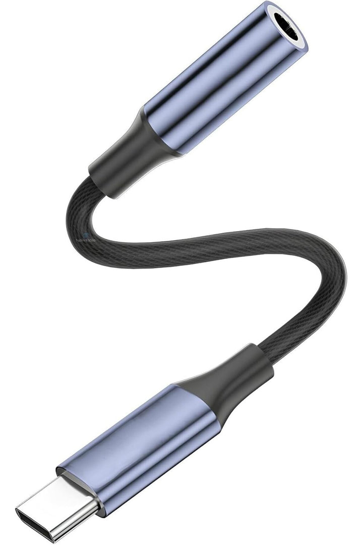 iPad iPhone 17 Pro Max/16 Pro/15 Uyumlu Type-C To 3.5mm Jack Aux Ses Kulaklık Çevirici Dönüştürücü