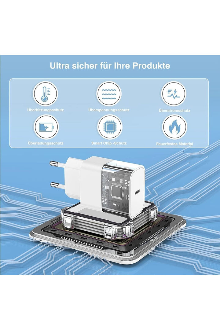 Apple Ipad Iphone 15/16 Plus/17 Pro Max Uyumlu 35w Hızlı Şarj Usb-c Type-c Pd Şarj Cihazı Şarj Aleti