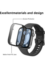 Load image into Gallery viewer, Huawei Watch Fit 3 Uyumlu Kılıf Ekran ve Kasa Koruyucu Şeffaf Kasa Koruma Çerçeve Guard 360 Koruma
