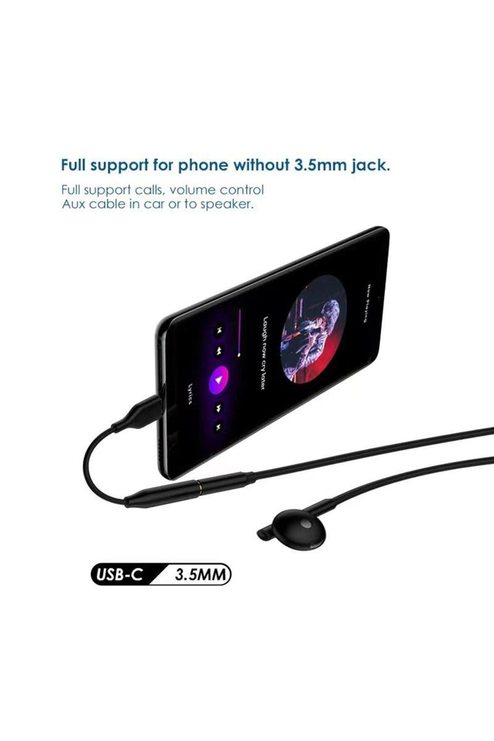 Samsung Xiaomi Uyumlu Çevirici Type-C To Jack Dönüştürücü Kulaklık Çevirici Bluetooth Gerektirmez