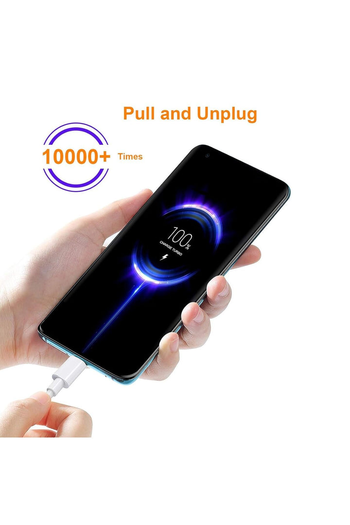 USB Type-C Kablo 120W 6A Şarj Turbo 14T Pro/13/12/11/10/9/8 Pro/Poco USB-C Fast Charge Data Kablosu