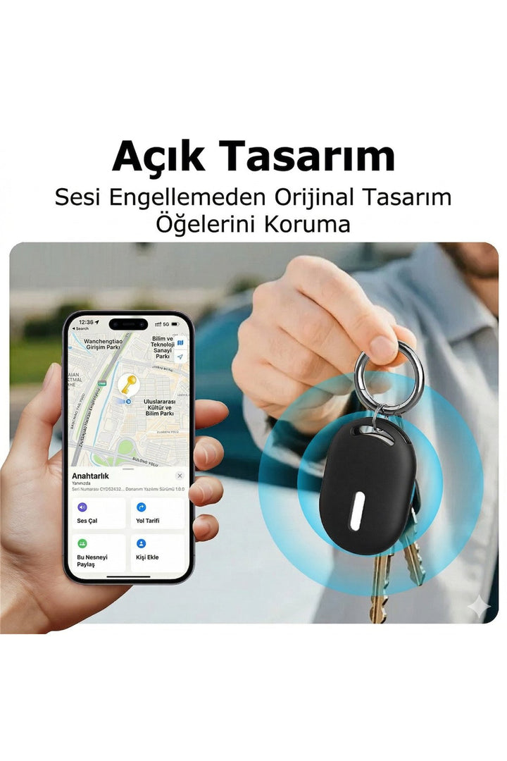 Mi Tag Akıllı Takip Cihazı Kılıf Anahtarlık Tam Koruma Leke Tutmayan Yumuşak Silikon