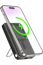 Load image into Gallery viewer, iPhone 11/12/13/14/15/16 Plus/17 Pro Max Uyumlu Magsafe Powerbank 5000 Mah Hızlı Şarj Type-C USB QC