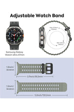 Load image into Gallery viewer, Samsung Galaxy Watch Ultra 47mm Uyumlu Kordon Liquid Silikon Spor Renkli Kordon
