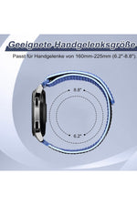Load image into Gallery viewer, Huawei Watch GT2e/GT2/GT2 Pro/GT3/GT3 Pro/GT4/GT5 46mm Sport Kumaş Ayarlanabilir Cırt Cırtlı Kordon