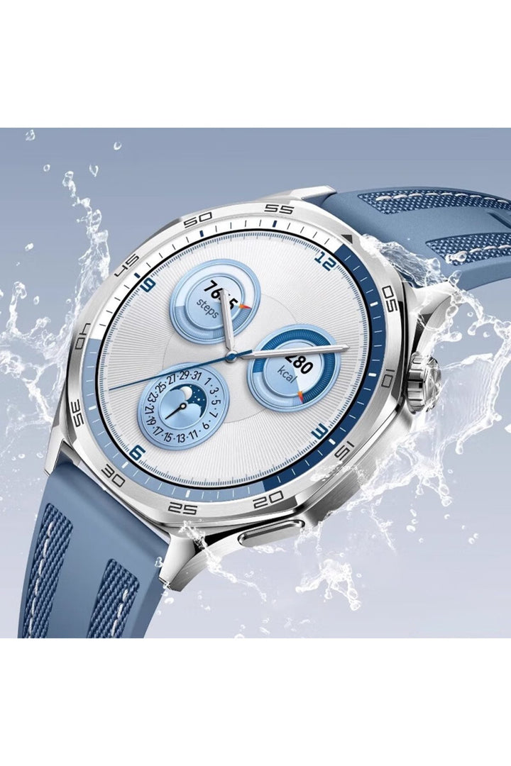 Huawei Watch Gt2e/gt2/gt2 Pro/gt3/gt3 Pro/gt4/gt5 46mm Siyah Kumaş Ayarlanabilir Lansman Kordon