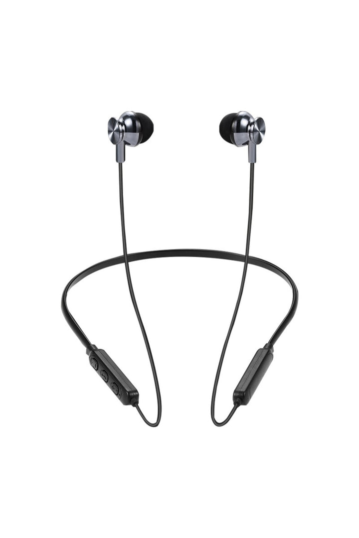 Uzun Kullanım Süreli Sporcu Bluetooth Kulaklık Kablosuz Boyun Bantlı Ense Tipi Arama Cevaplama Tuşlu