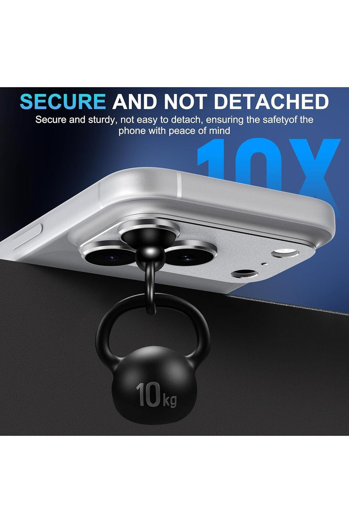 iPhone 17 Pro Max Uyumlu Kamera Koruyucu Lens Metal Temperli Cam Kamera Çevresi Tam Koruma