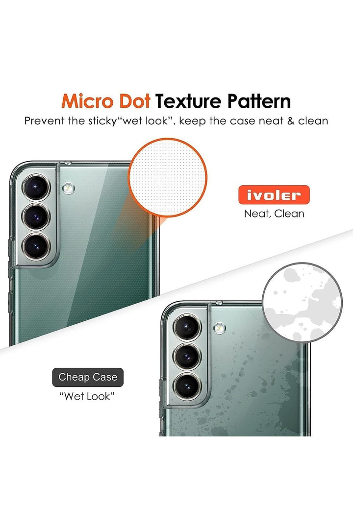 Samsung Galaxy S22 Uyumlu Kılıf 3D Kamera Korumalı Darbe Önleyici Şeffaf Transparan Esnek Silikon