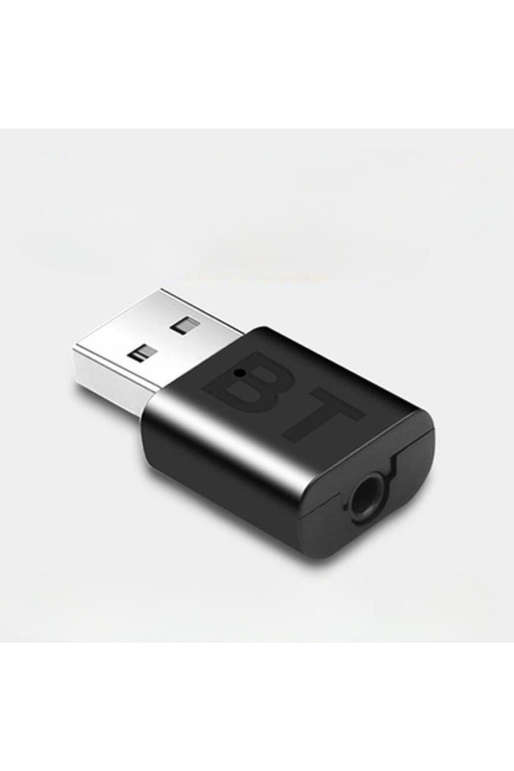 Araç içi Bluetooth Kiti USB 3.5mm Jack Bluetooth Receiver Aux Kablo Wireless Araç Kiti Kablosuz Kit