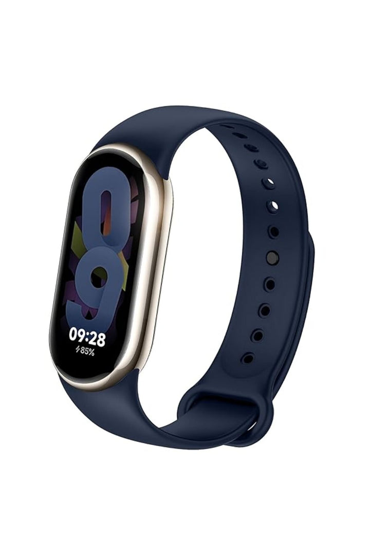 Xiaomi Mi Band 9 Uyumlu Kordon Liquid Silikon Ayarlanabilir Renkli Lekelere Dayanıklı Lansman Kordon