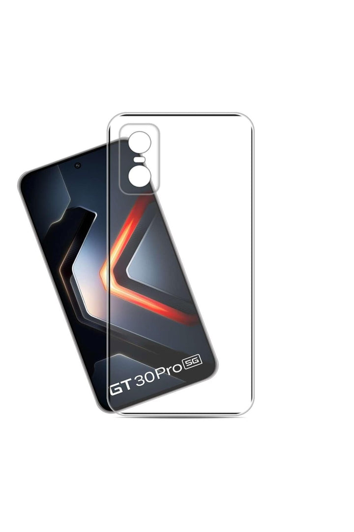 iNfinix GT 30 Pro Uyumlu Kamera Korumalı Kılıf Darbe Önceleyici Şeffaf Transparan Esnek Silikon Kapk