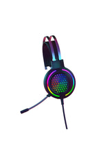 Load image into Gallery viewer, Kulaküstü Oyuncu Kulaklık RGB Led Işıklı Gaming Ayarlanabilir USB 3.5mm Jack Mikrofonlu PC/PS/X-Box