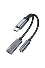 Load image into Gallery viewer, iPhone 15 Pro 15 Plus 15 Pro Max Uyumlu Type-C Kulaklık Çevirici Dönüştürücü Bluetooth Gerektirmez